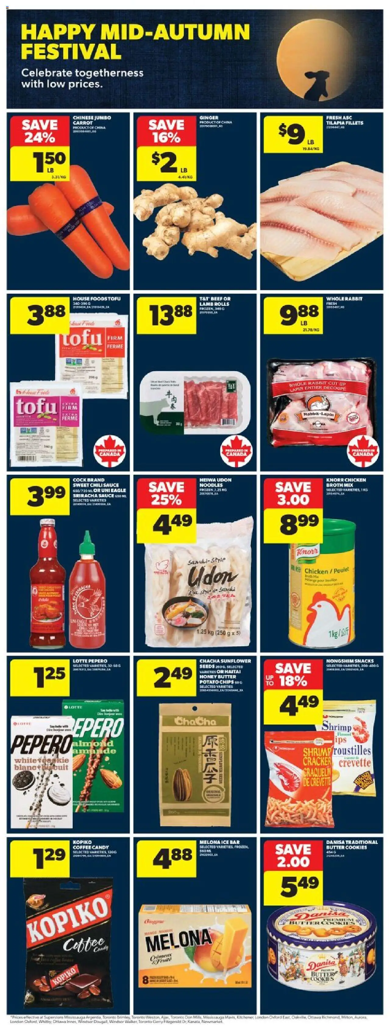 Real Canadian Superstore flyer valid from 11.09.2025 | Page: 26 | Products: Beef, Carrot, Cookies, Butter