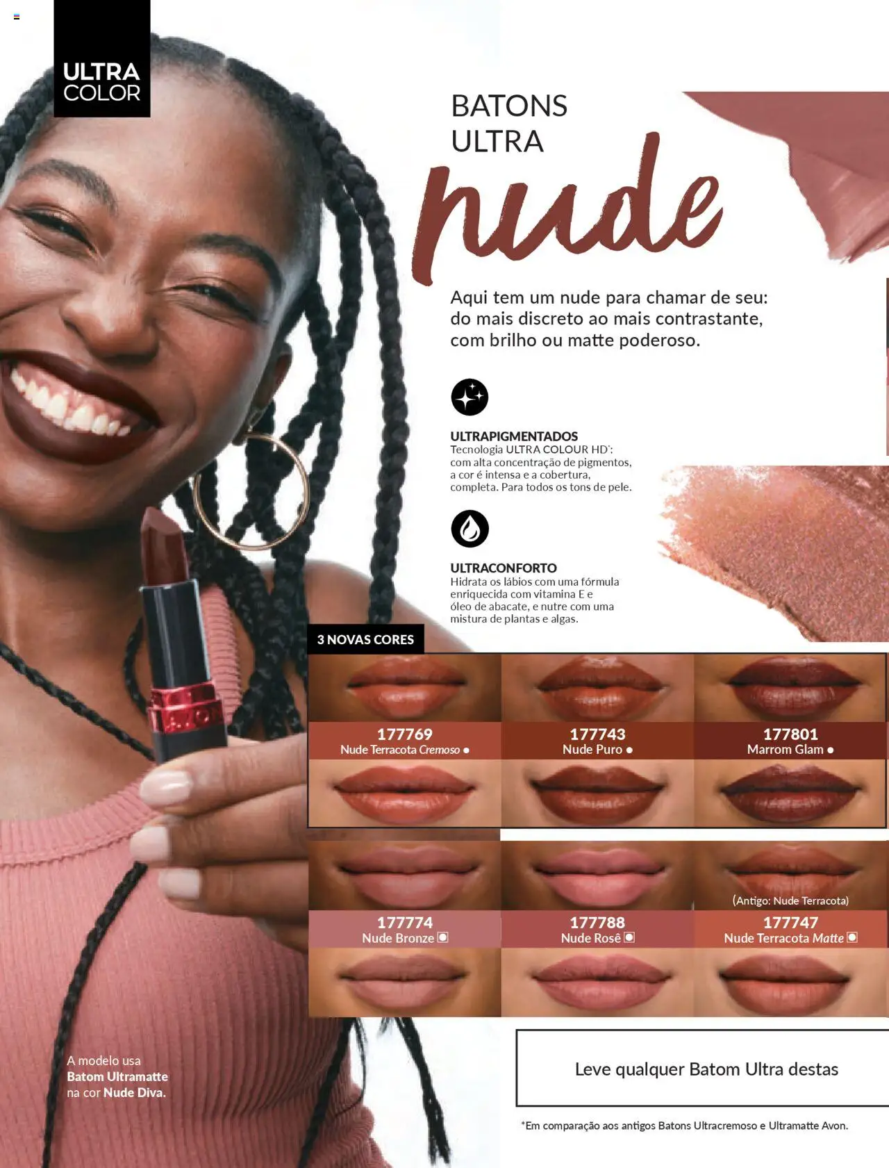 Avon Folheto - válido de 13.08.2025 | Página: 44 | Produtos: Batom, Óleo