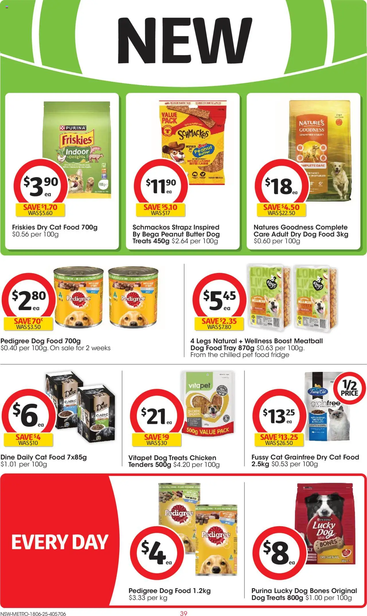 Coles catalogue - valid from 18.06.2025 | Page: 39 | Products: Butter, Beef, Vegetables, Fridge