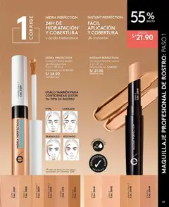 Vista previa de folleto Ésika catálogo - Campaña 7 de la Ésika válido desde 04.04.2026 | Página: 63 | Productos: Maquillaje, Corrector