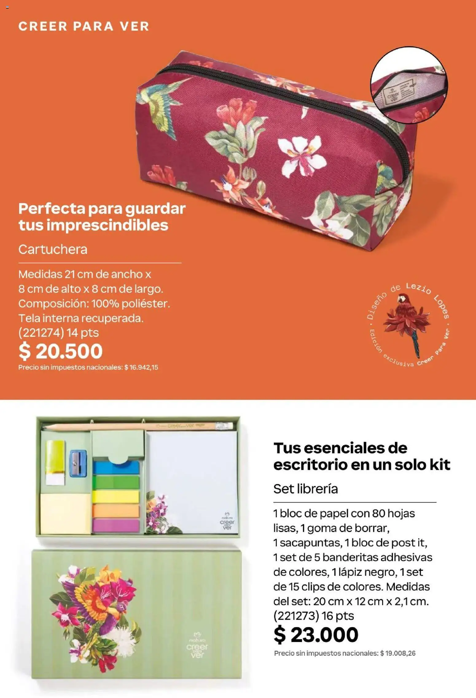 Natura Catálogo Ciclo 4/2026 │ válido desde el 01.04.2026 | Página: 289 | Productos: Escritorio