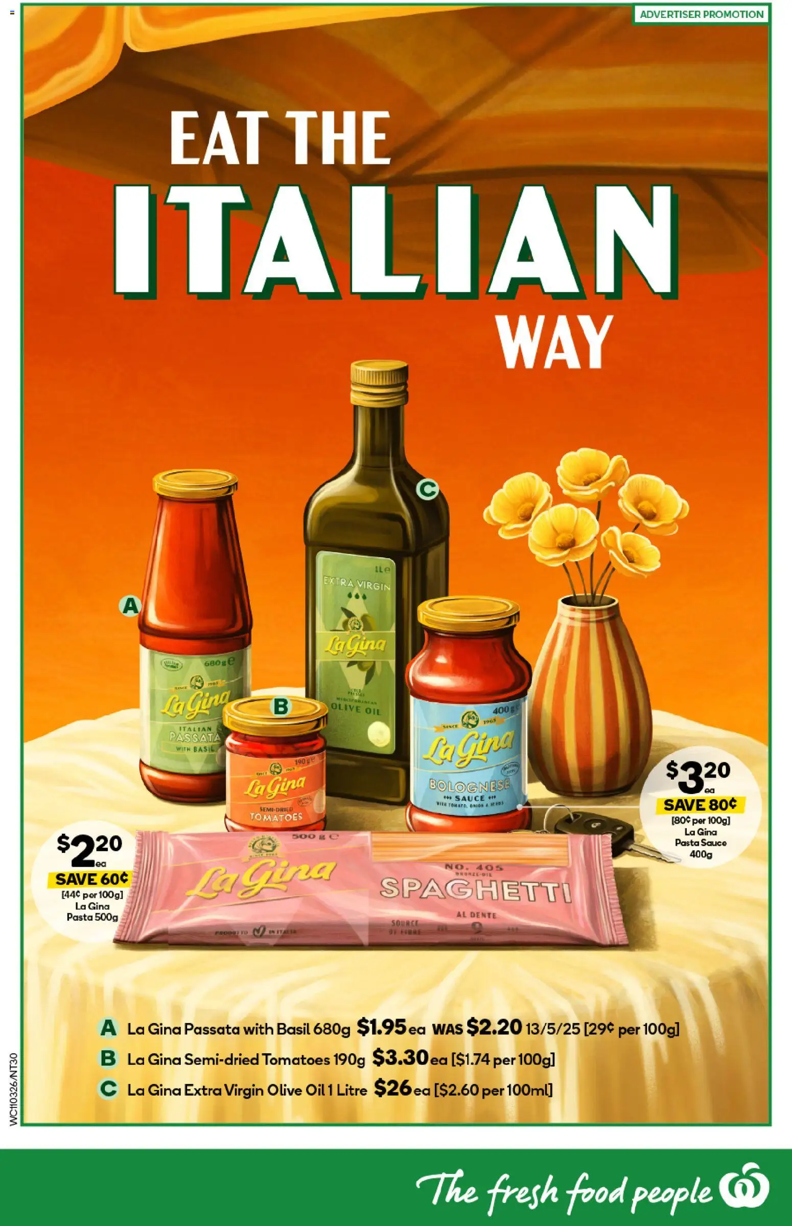 Woolworths catalogue - valid from 11.03.2026 | Page: 30 | Products: Oil, Pasta, Olive oil, Sauce