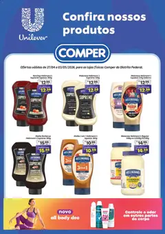 Comper ofertas Unilever  - Pré-Visualização do folheto da loja Comper, válido de 27.04.2026