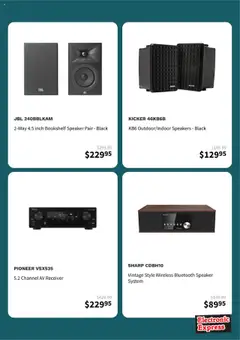Electronic Express Weekly Ad - valid from 15.07.2025 | Page: 4 | Products: Receiver, Speaker