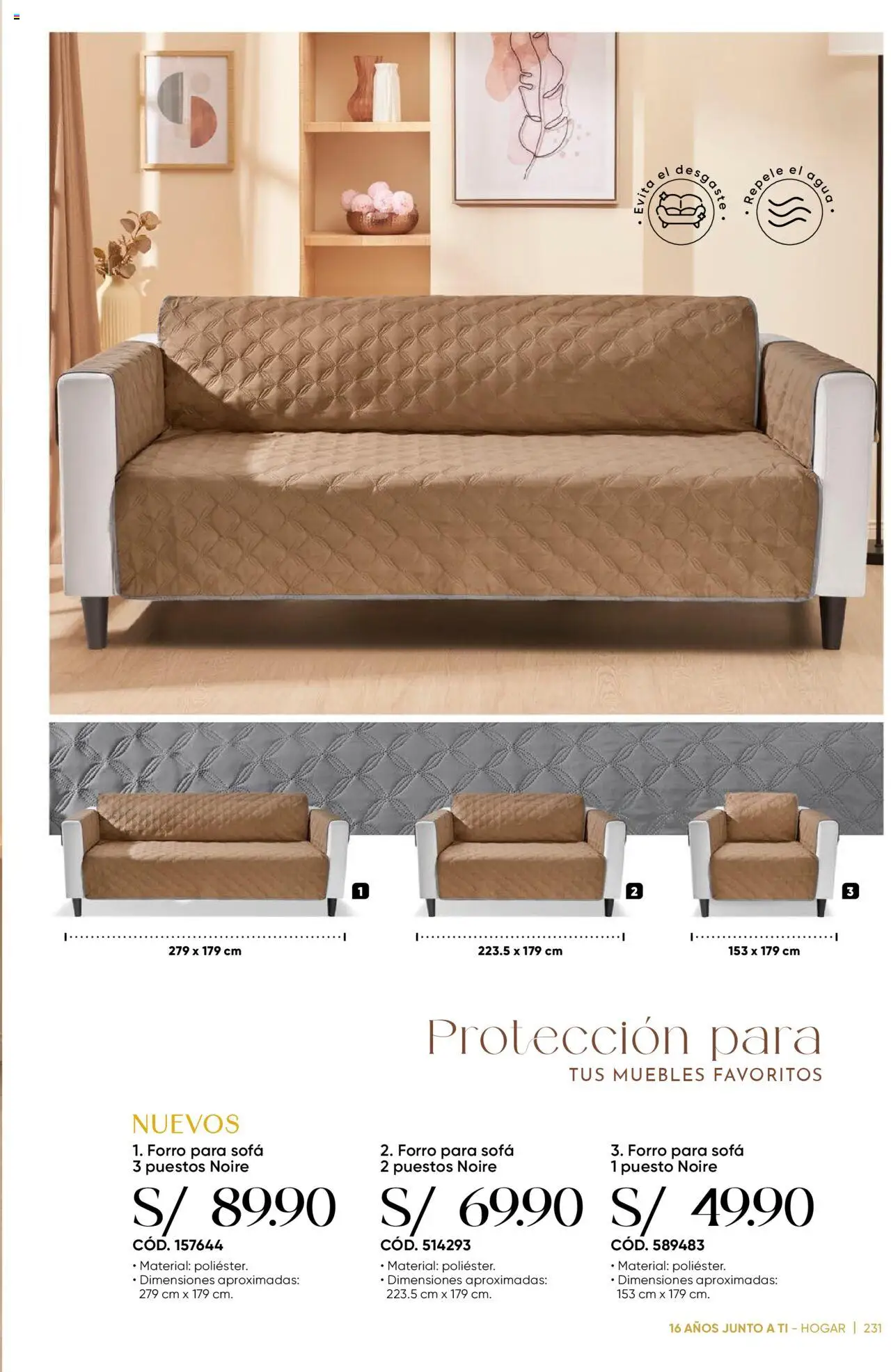 Catálogo Azzorti válido desde 15.09.2025 | Página: 235 | Productos: Sofá