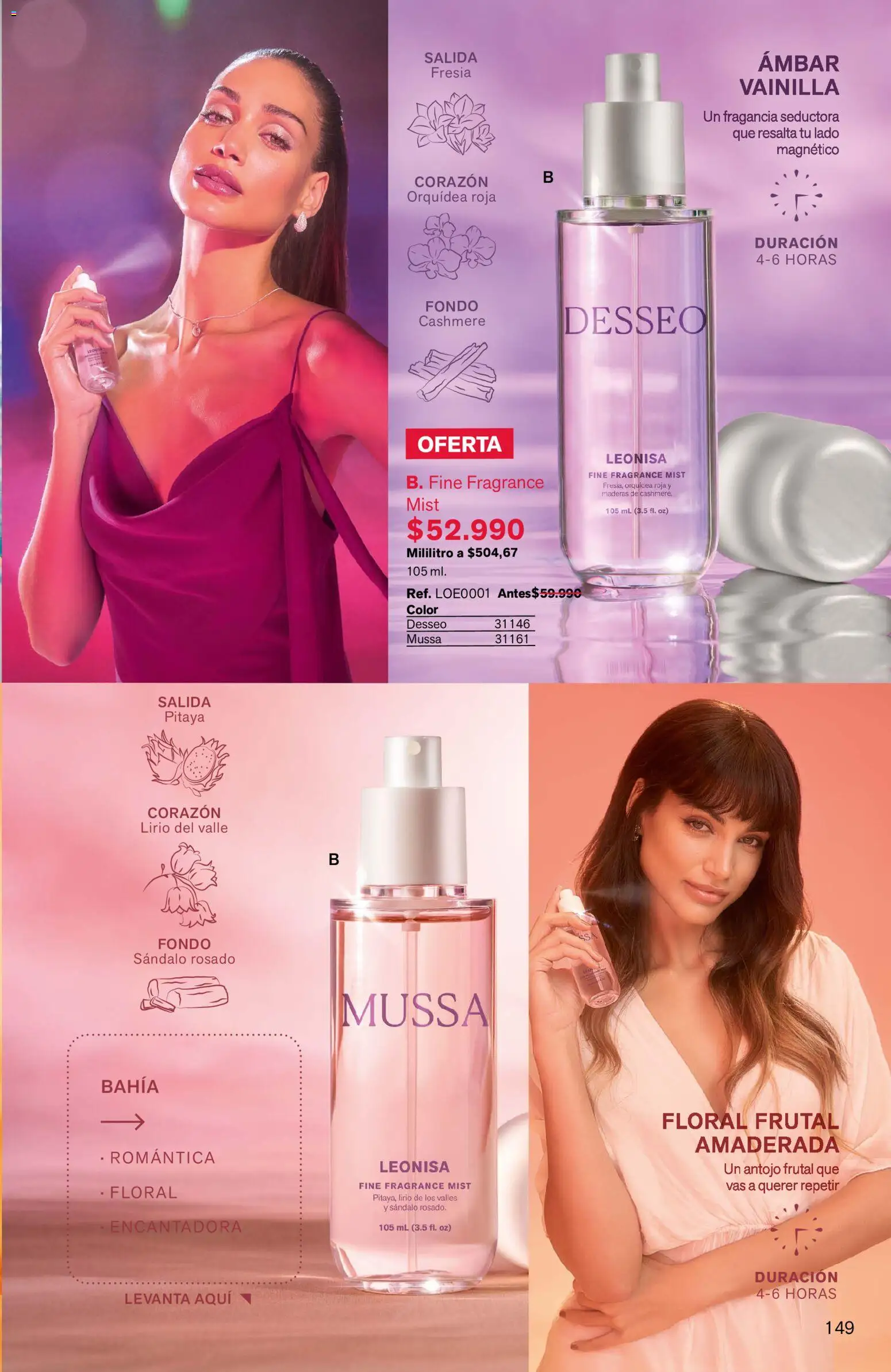 Leonisa revista - valida desde el 03.04.2026 | Página: 149 | Productos: Fragancia