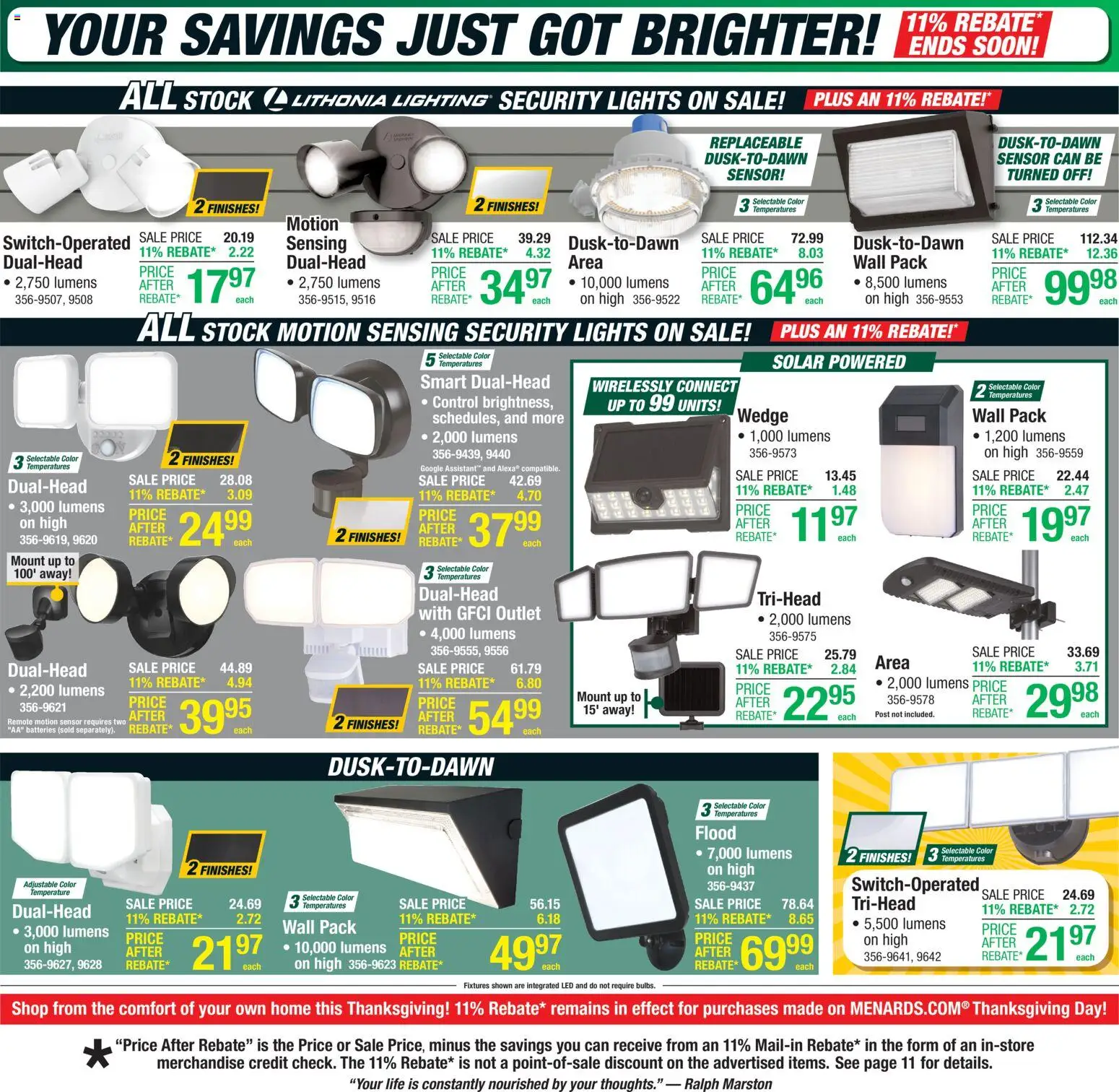 Menards - Weekly Ad - valid from 19.11.2025 | Page: 4