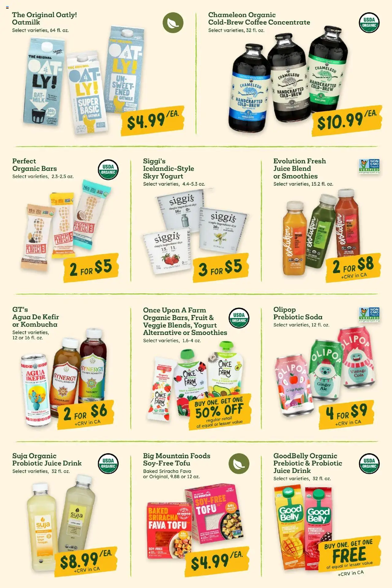 Sprouts Monthly Ad - valid from 24.09.2025 | Page: 24 | Products: Ginger, Butter, Yogurt, Lemon