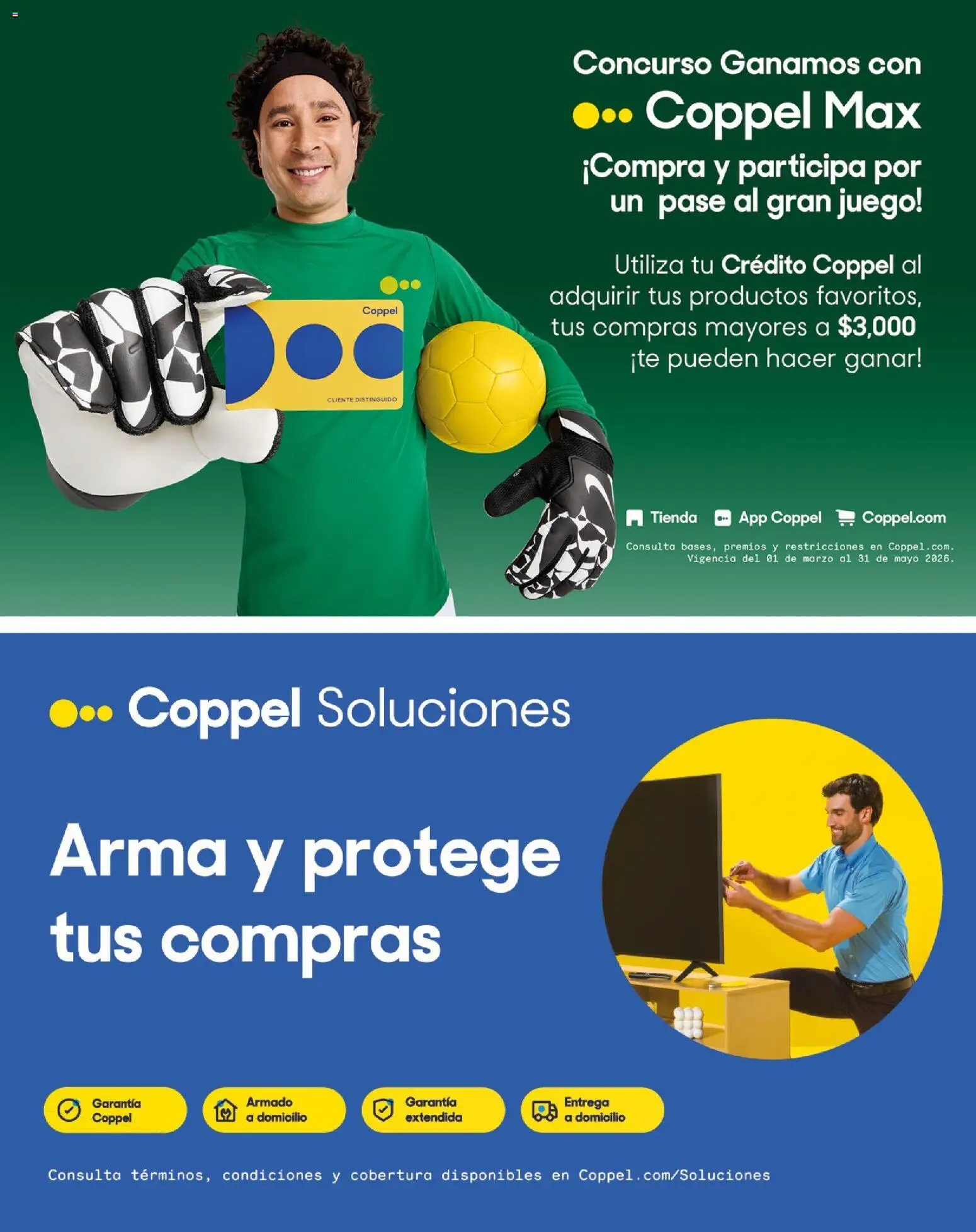 Nuevas ofertas de Coppel válidas en toda la República Mexicana desde el 25.04.2026. ¡Encuentra las mejores ofertas en Coppel catálogo Los regalos que mamá siempre quiere! | Página: 3 | Productos: Juego