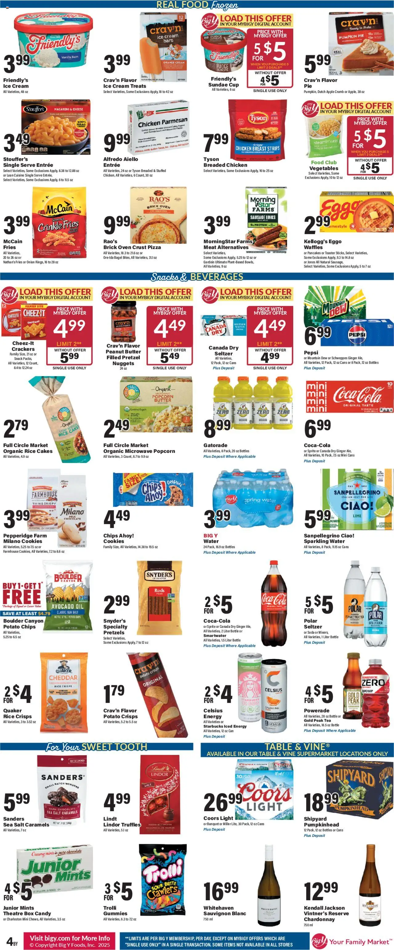 Big Y Weekly Ad - valid from 18.09.2025 | Page: 7 | Products: Oil, Tea, Ice cream, Avocado