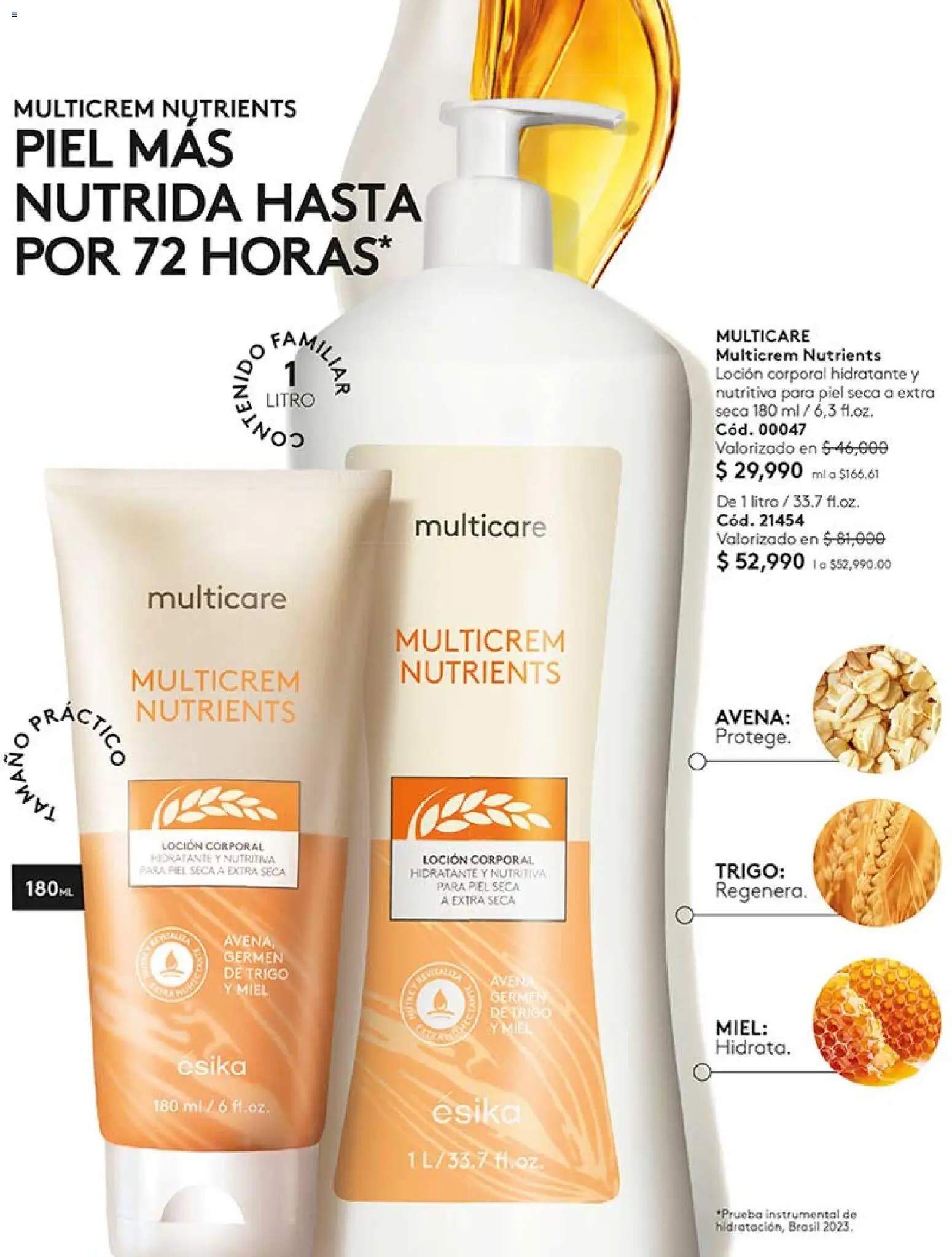 Ésika revista - valida desde el 24.04.2026 | Página: 97 | Productos: Avena, Loción
