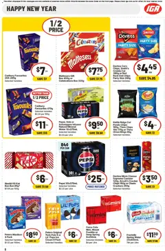 Preview of IGA  Catalogue  - valid from 24.12.2025 | Page: 11 | Products: Dairy, Cheese, Cream, Lime