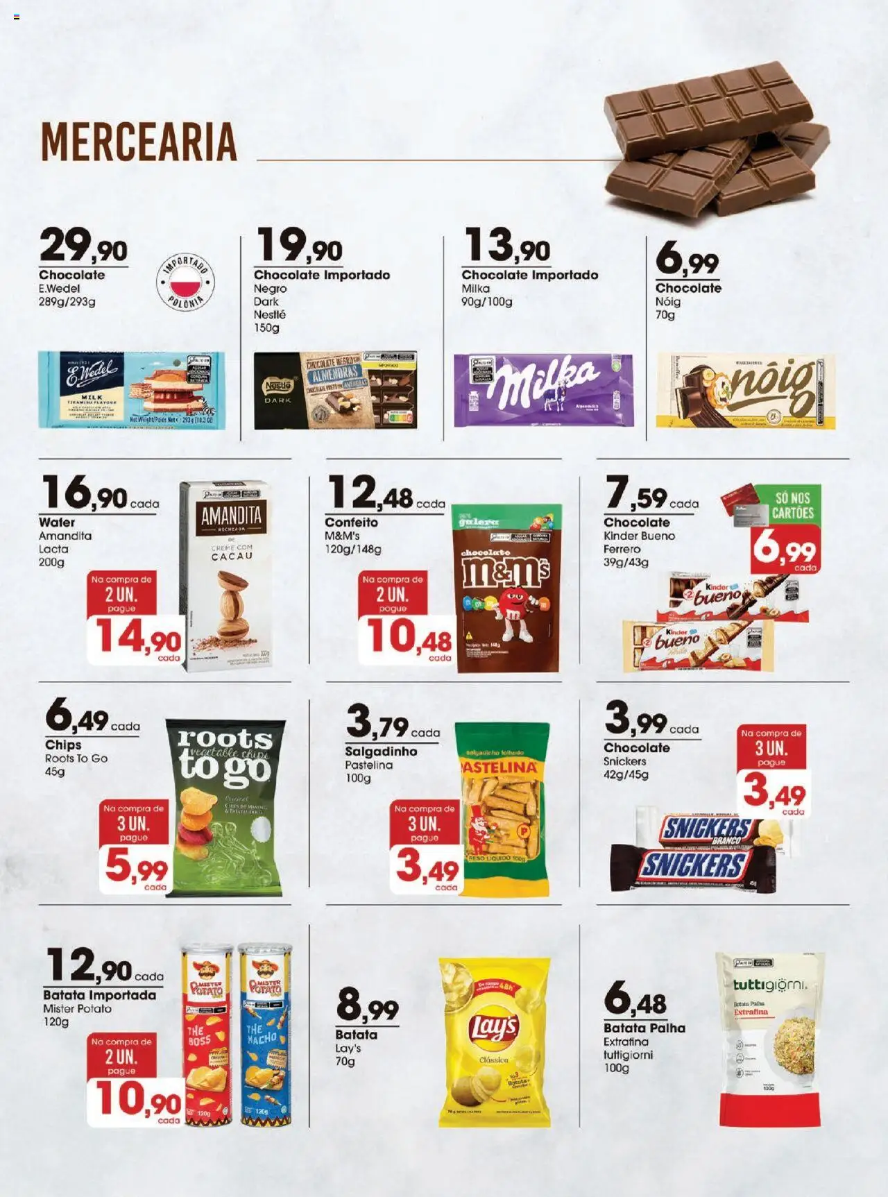Zaffari Folheto - válido de 09.09.2025 | Página: 8 | Produtos: Chocolate, Creme, Batata palha, Batata