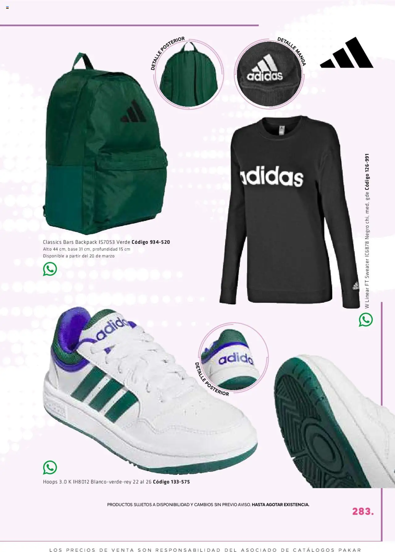 Nuevas ofertas de SC Pakar válidas en toda la República Mexicana desde el 06.03.2025. ¡Encuentra las mejores ofertas en SC Pakar catálogo Women! | Página: 283 | Productos: Manga