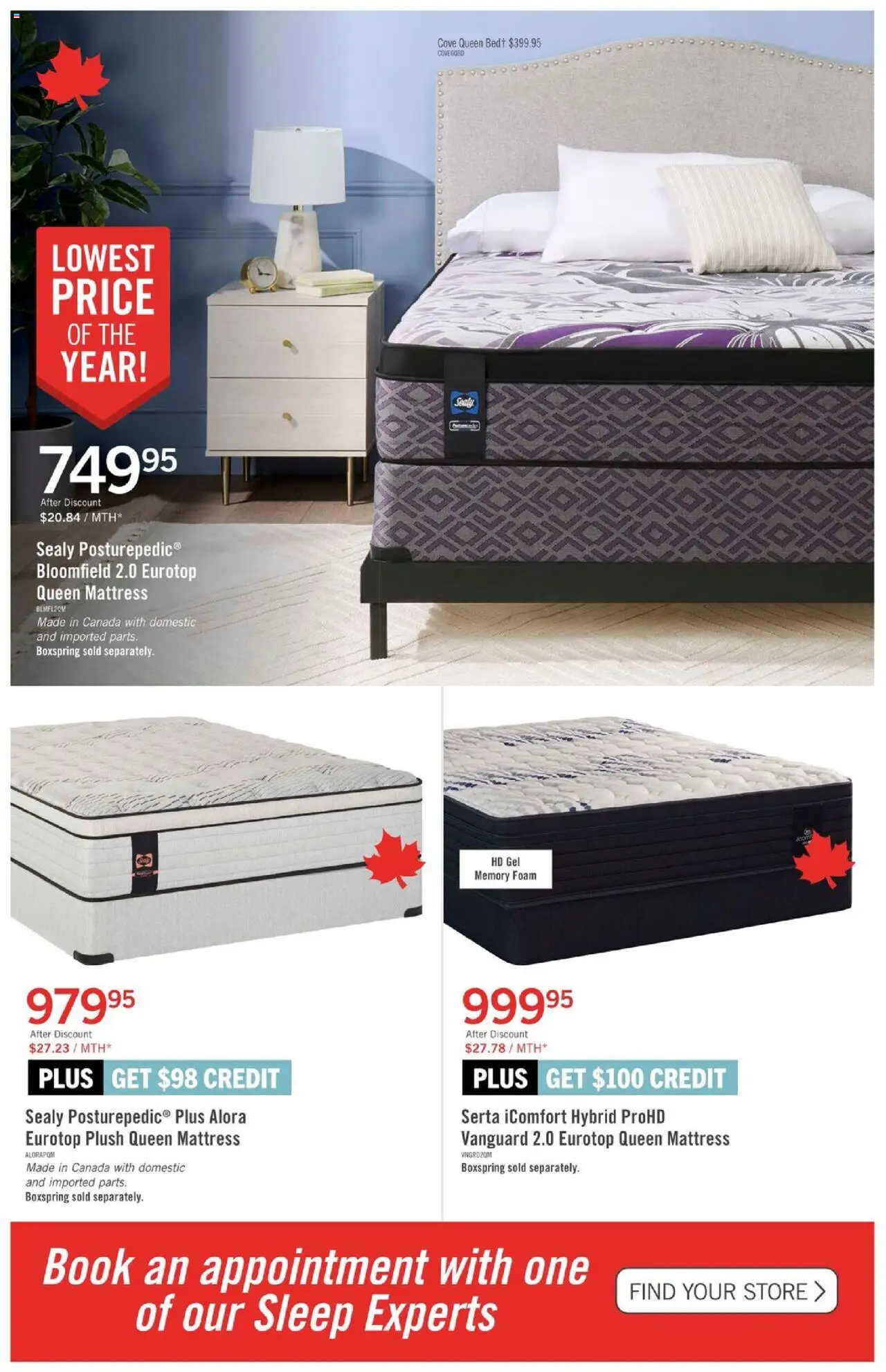 The Brick flyer valid from 19.09.2025 | Page: 8 | Products: Mattress