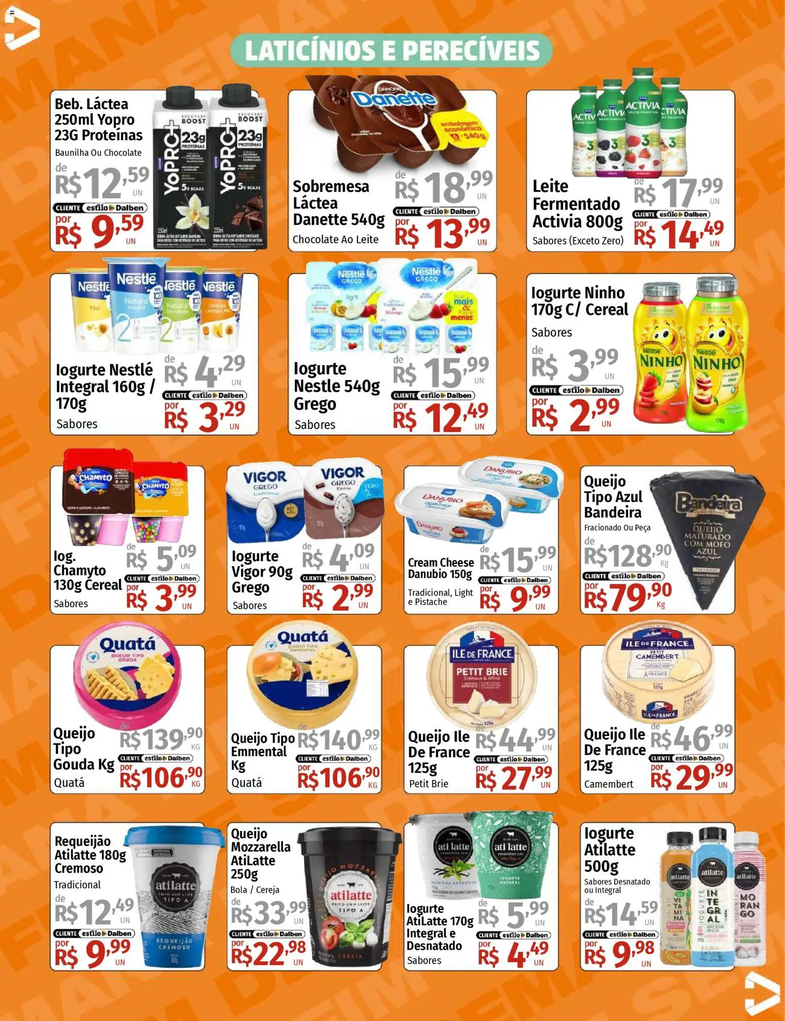 Supermercado Dalben Folheto - válido de 30.01.2026 | Página: 9 | Produtos: Cereja, Pistache, Gouda, Requeijão