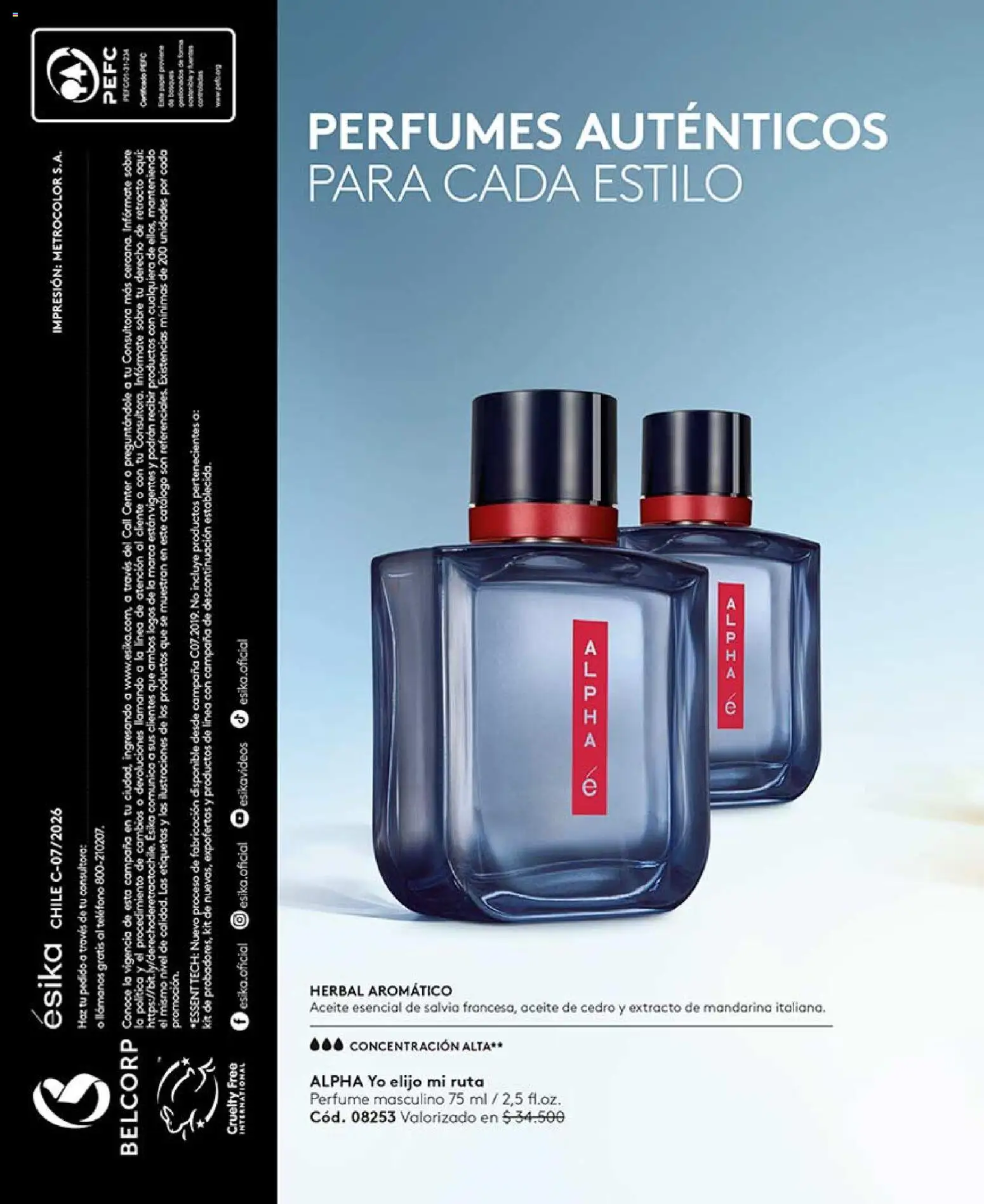 Catálogo Ésika Campaña 7 │ válido desde el 18.04.2026 | Página: 148 | Productos: Perfume, Sobre, Campana, Aceite