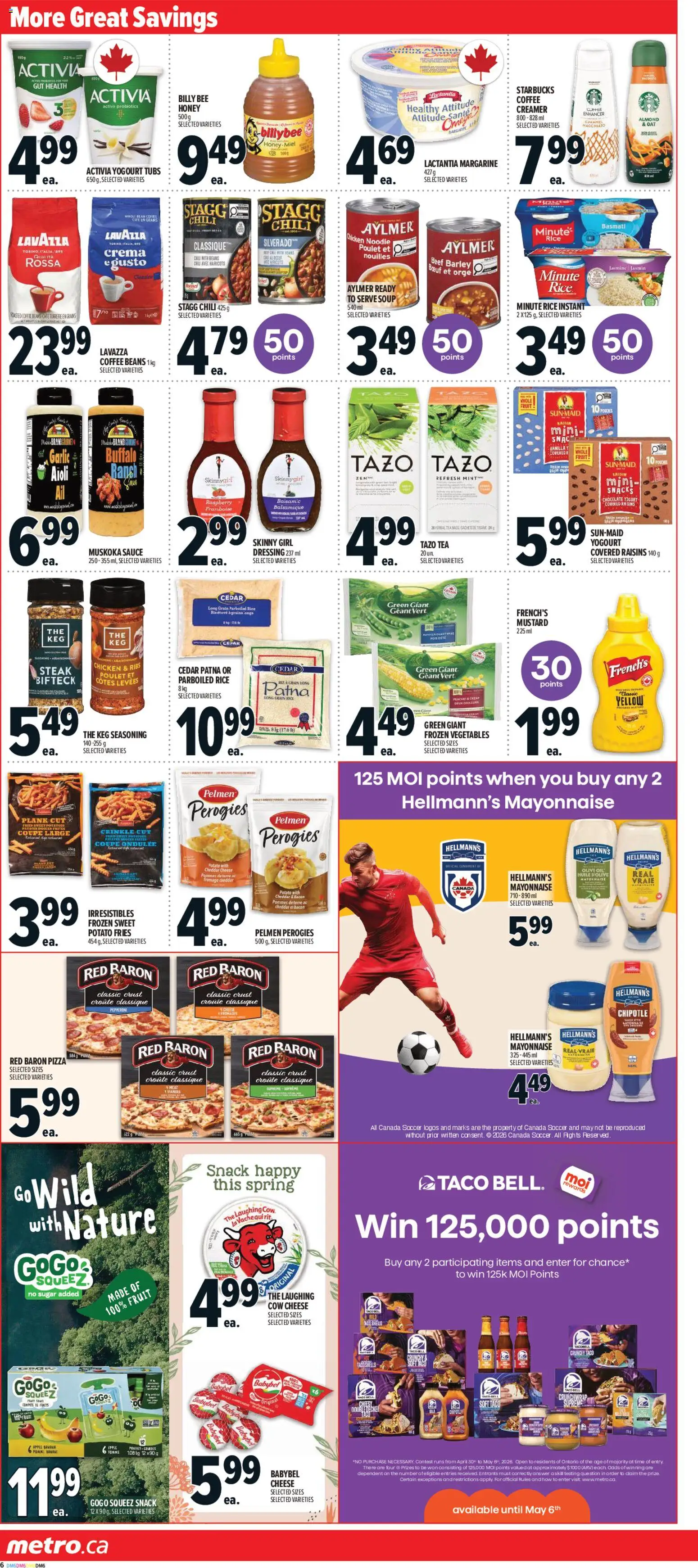 Metro flyer valid from 30.04.2026 | Page: 13 | Products: Tea, Cheese, Coffee, Chicken