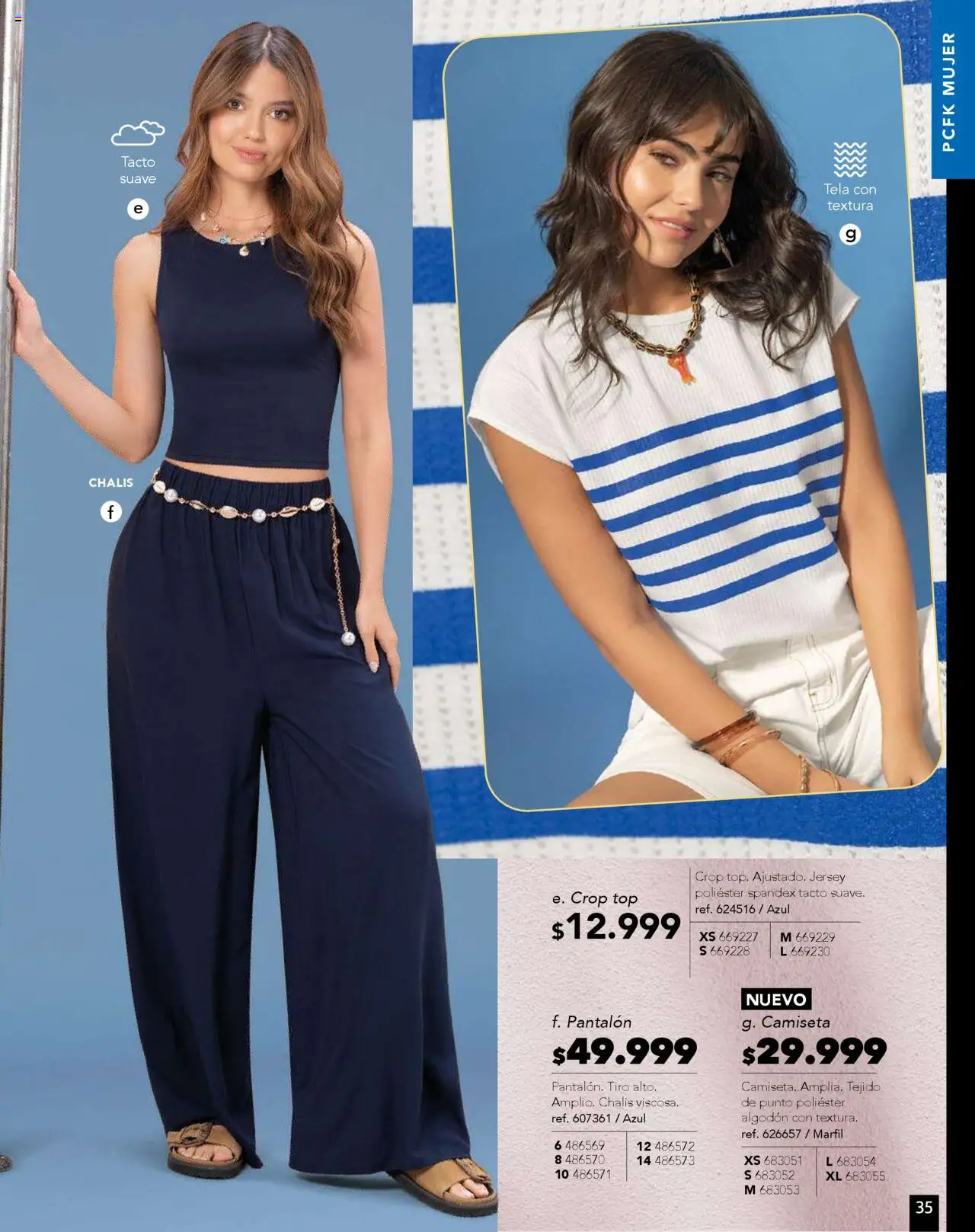 Pacifika revista - valida desde el 10.09.2025 | Página: 35 | Productos: Algodón, Camiseta, Top