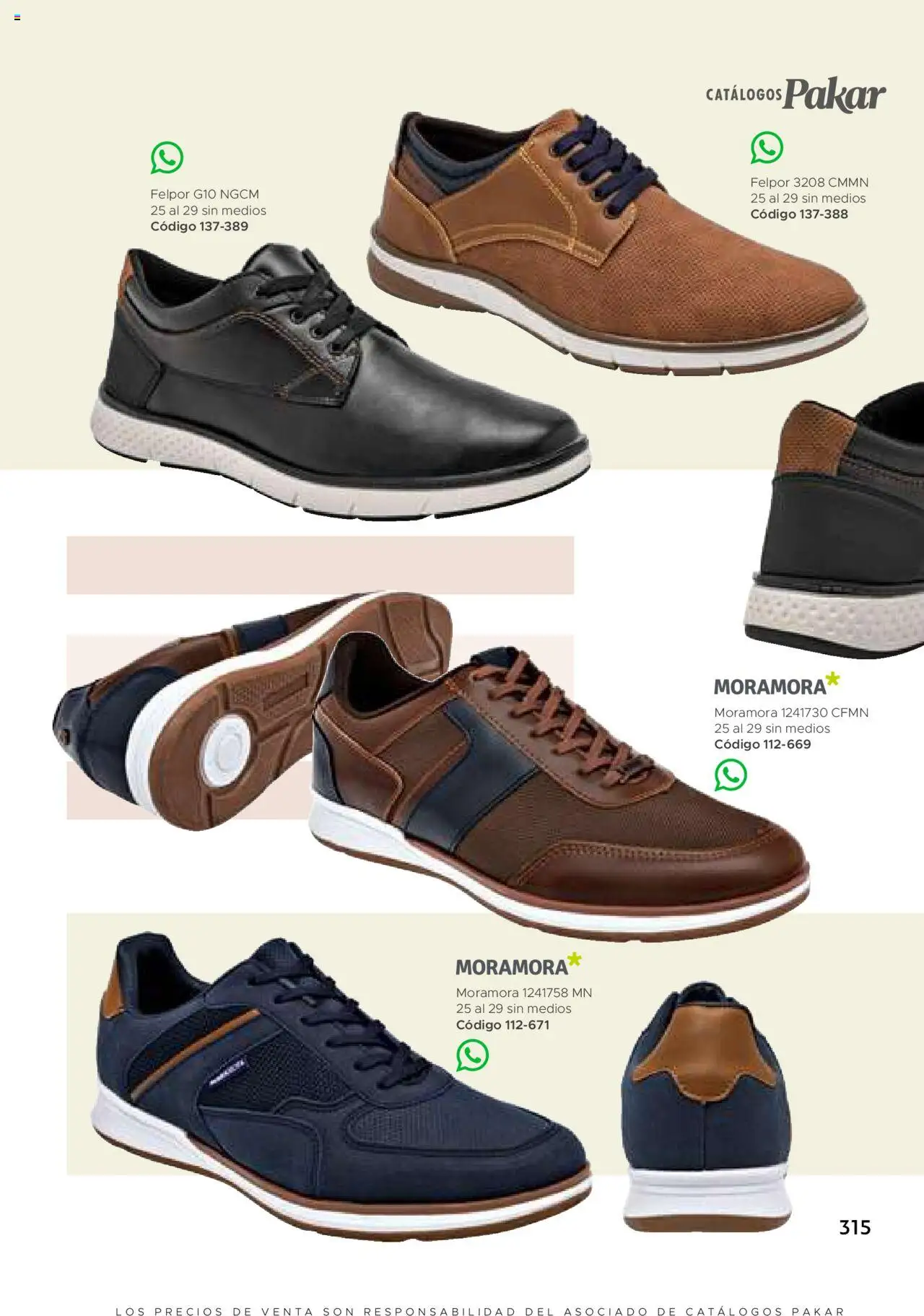 Nuevas ofertas de SC Pakar válidas en toda la República Mexicana desde el 24.07.2025. ¡Encuentra las mejores ofertas en SC Pakar - Catálogo Hombre otoño / invierno! | Página: 315