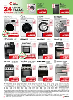 Vista previa Naldo catálogo válido desde el 12.11.2025 | Página: 4 | Productos: Horno, Cocina, Sobre, Lavarropas