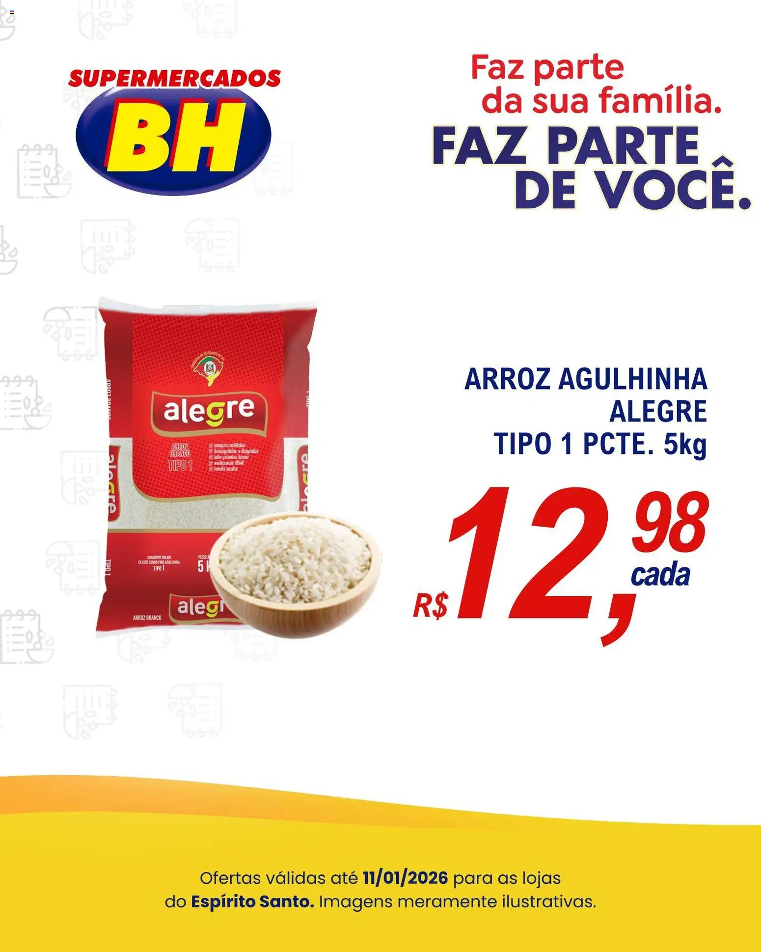 Supermercados BH Folheto - válido de 05.01.2026 | Página: 6 | Produtos: Arroz