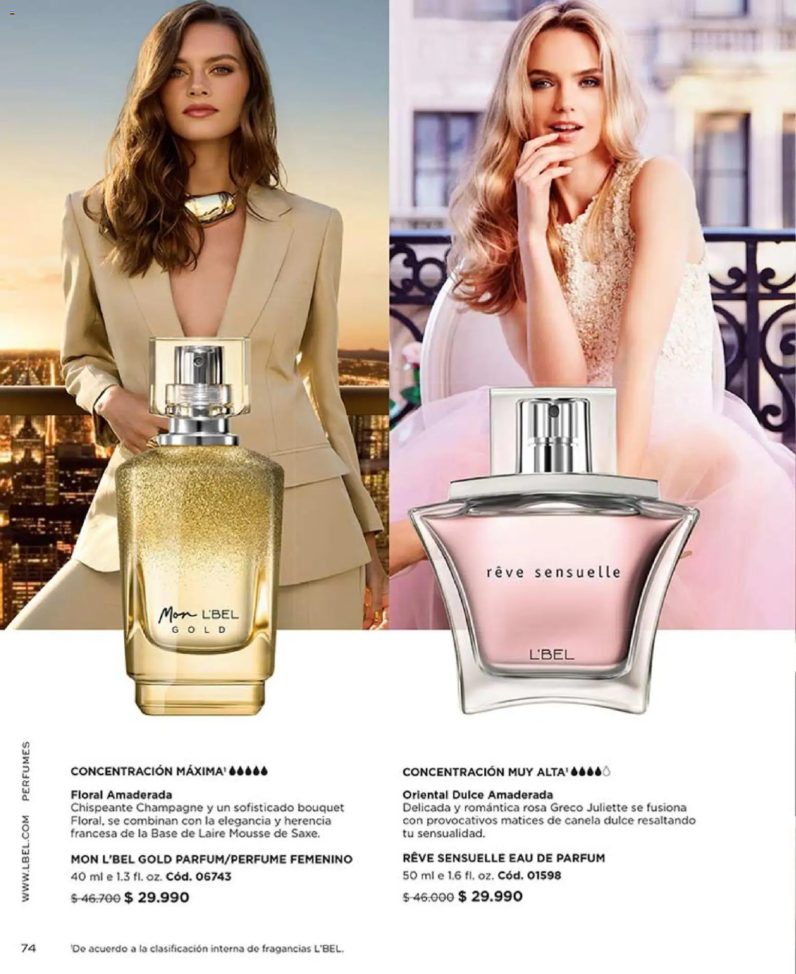 Catálogo L'Bel Campaña 5 │ válido desde el 01.03.2026 | Página: 74 | Productos: Mousse, Base