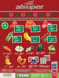 Vista previa de Alsuper folleto Zacatecas, nuevo folleto de la tienda, válido en México a partir del 09.12.2025