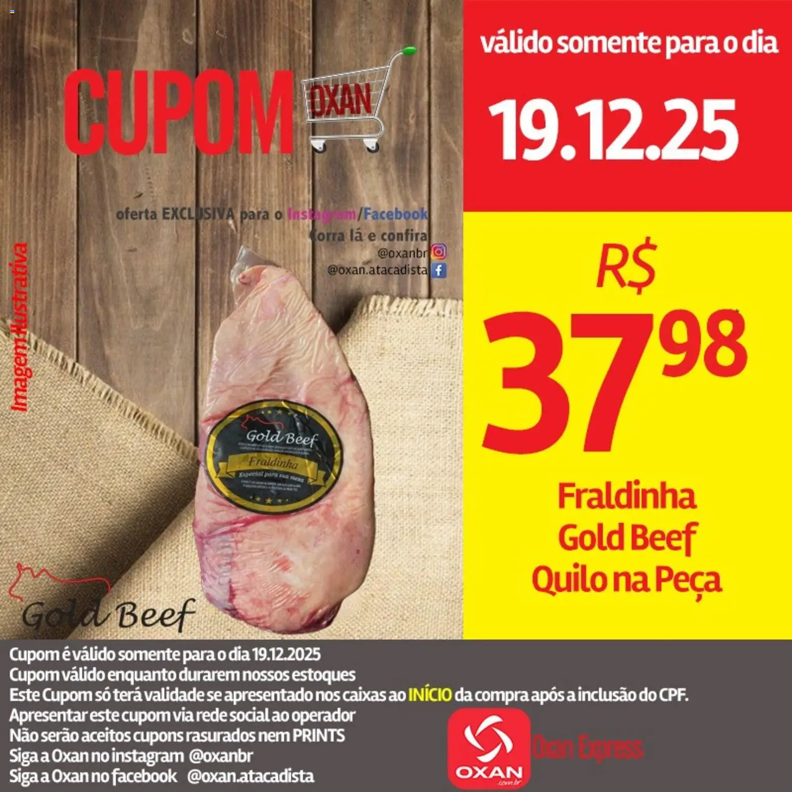 Oxan Atacadista Folheto - válido de 19.12.2025 | Página: 2 | Produtos: Fraldinha