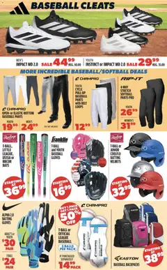 Preview of Big 5 Sporting Goods weekly ads valid from 20.03.2026 | Page: 2 | Products: Pants, Gloves, Belt, Weight