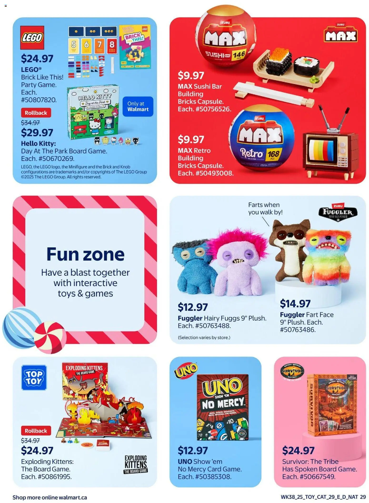 Walmart flyer valid from 16.10.2025 | Page: 38 | Products: Game