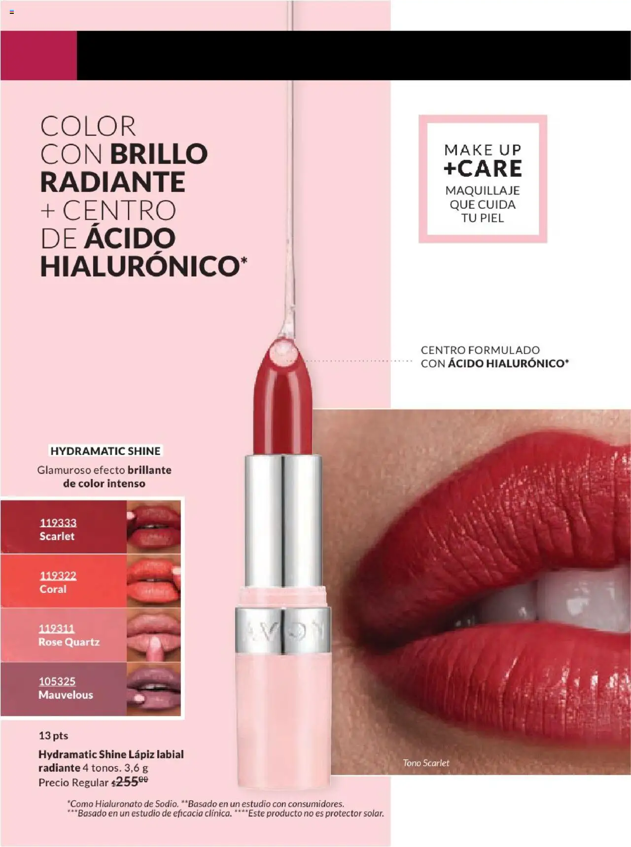 Nuevas ofertas de AVON válidas en toda la República Mexicana desde el 17.03.2025. ¡Encuentra las mejores ofertas en AVON campaña 7 2025! | Página: 60 | Productos: Brillo, Radiante, Maquillaje, Lápiz labial