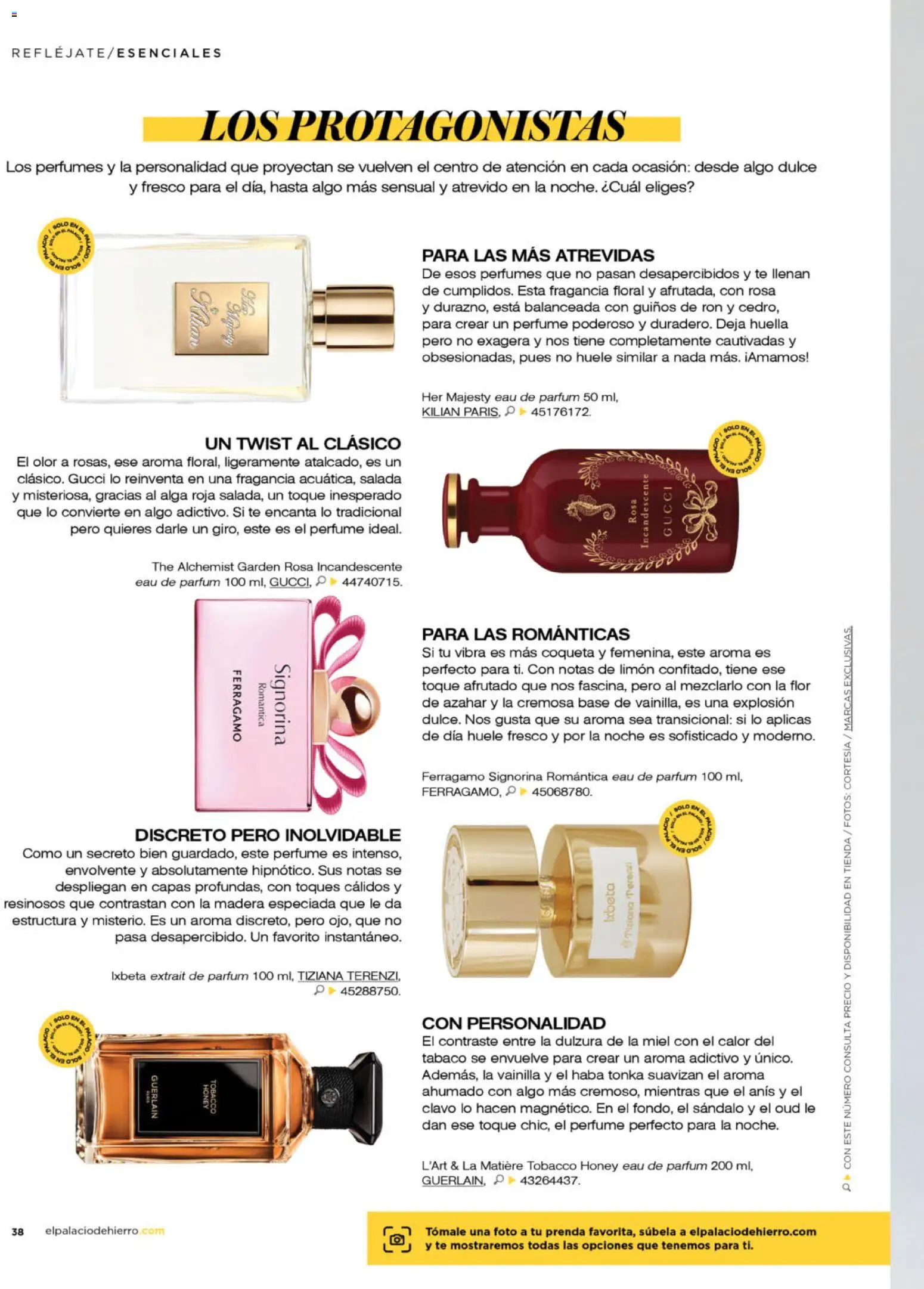 Nuevas ofertas de Palacio De Hierro válidas en toda la República Mexicana desde el 01.04.2026. ¡Encuentra las mejores ofertas en Palacio De Hierro catálogo! | Página: 40 | Productos: Limón, Clavo, Té, Perfume