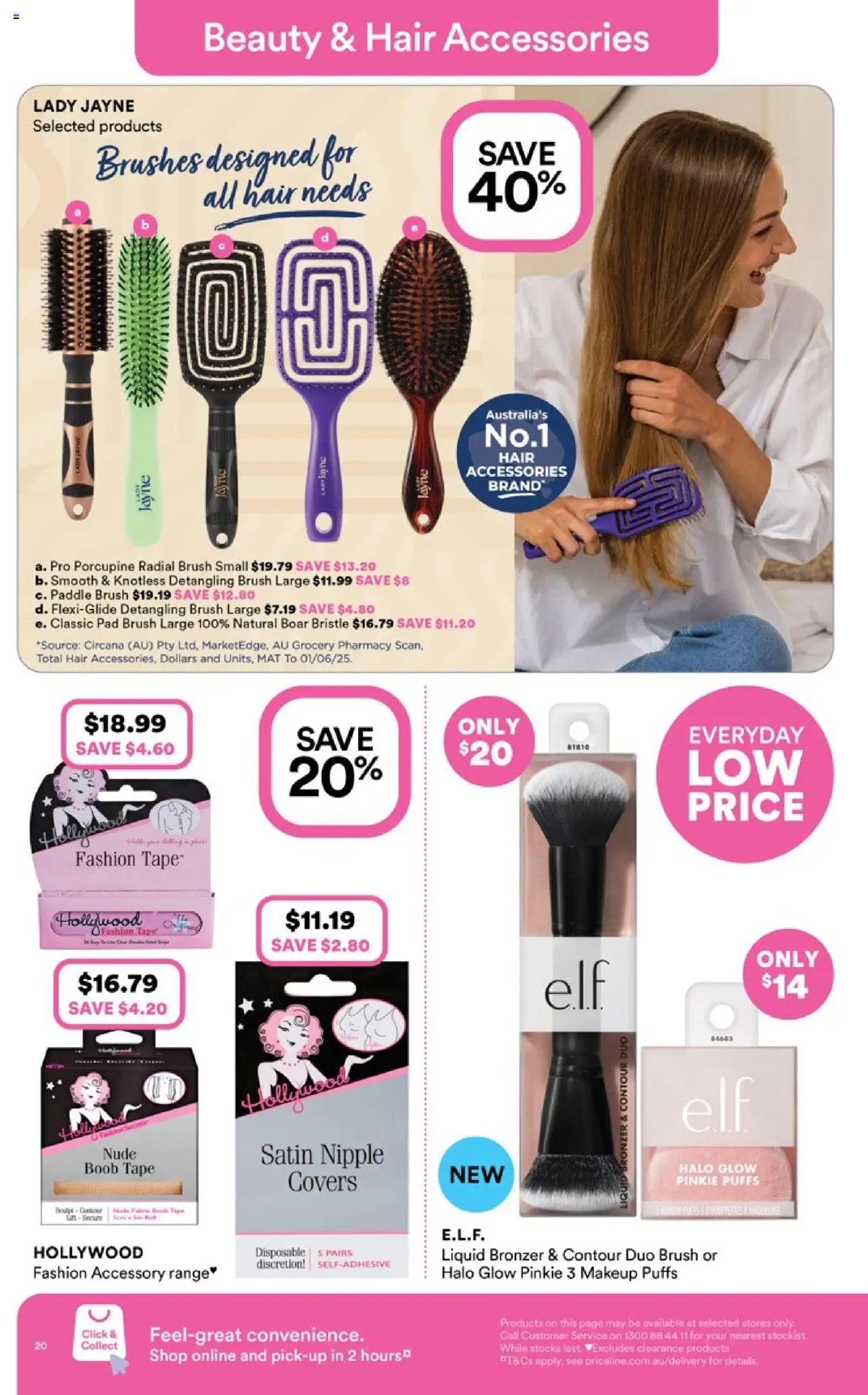 Priceline Pharmacy catalogue - valid from 25.09.2025 | Page: 20 | Products: Bronzer, Brush, Makeup, Contour