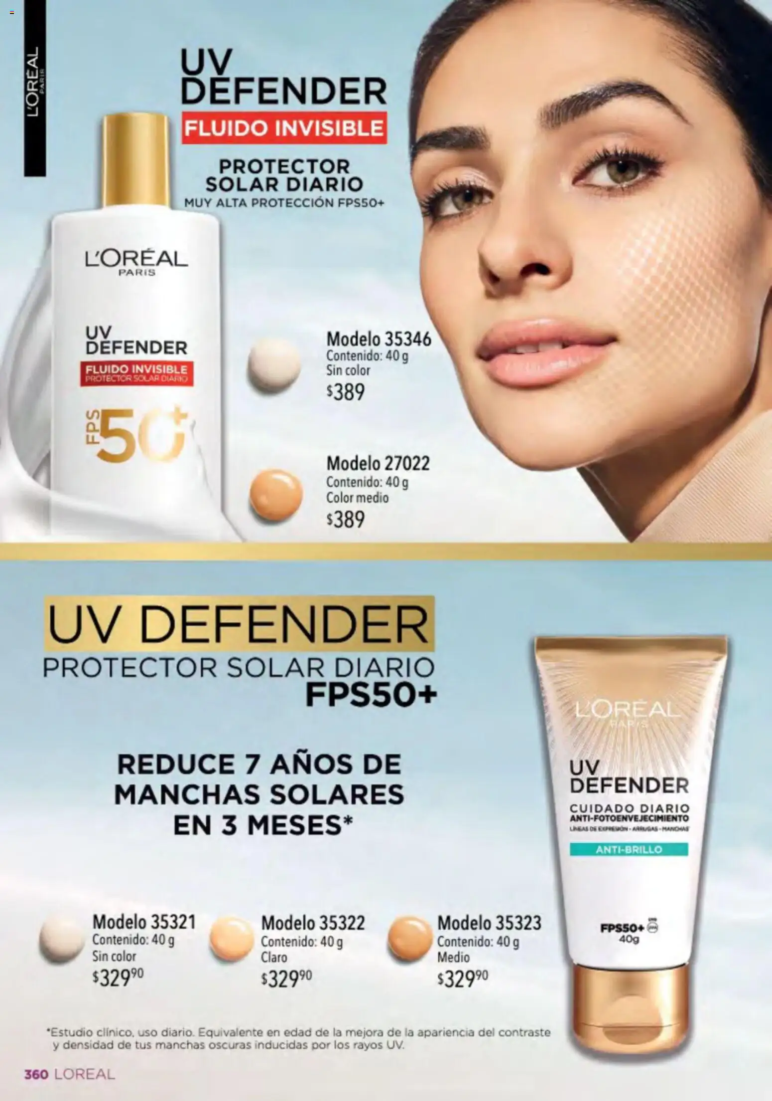 Nuevas ofertas de Ilusión válidas en toda la República Mexicana desde el 01.03.2026. ¡Encuentra las mejores ofertas en Ilusión catálogo Primavera! | Página: 362 | Productos: Protector solar