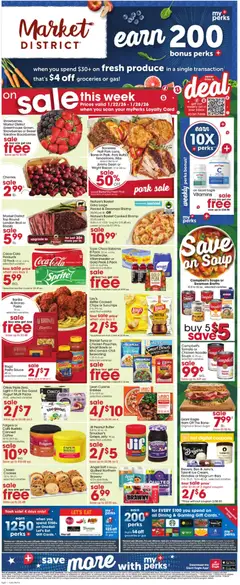 Preview of Giant Eagle weekly ads valid from 22.01.2026