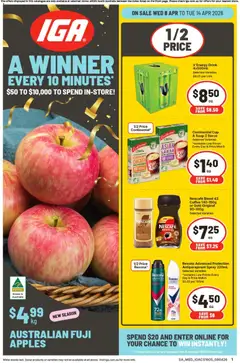 Preview of IGA catalogue SA - valid from 08.04.2026