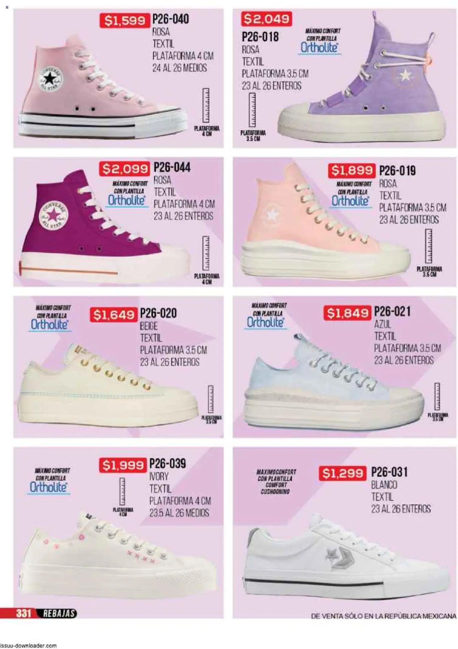 Nuevas ofertas de Cklass válidas en toda la República Mexicana desde el 31.10.2025. ¡Encuentra las mejores ofertas en Cklass catálogo Super Rebajas Ropa! | Página: 661