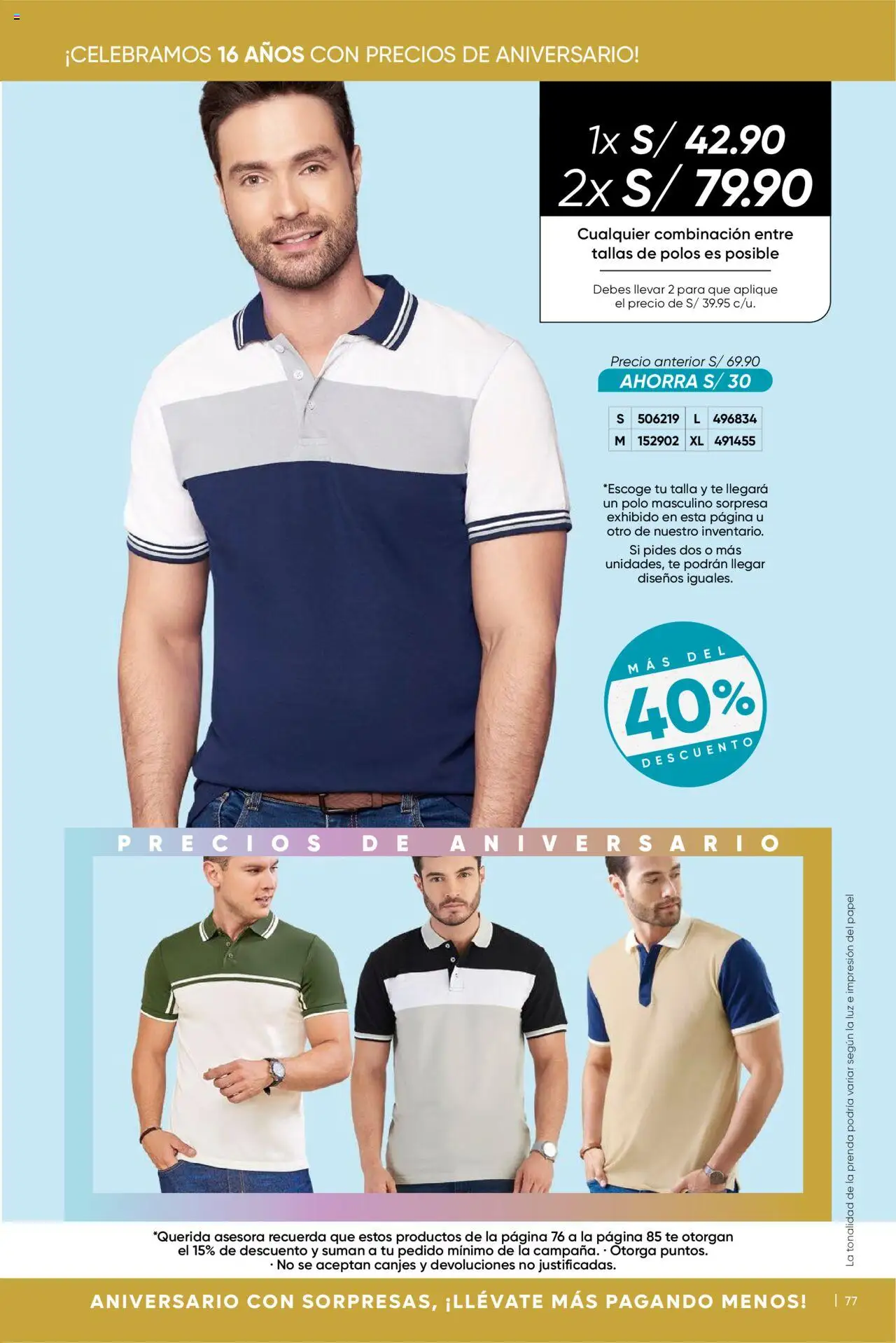 Catálogo Azzorti válido desde 15.09.2025 | Página: 79 | Productos: Polo, Té