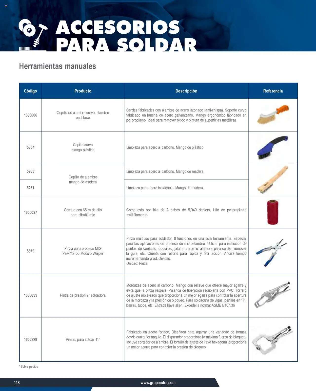Nuevas ofertas de Infra válidas en toda la República Mexicana desde el 07.01.2025. ¡Encuentra las mejores ofertas en Infra catálogo! | Página: 150 | Productos: Tornillo, Cortador, Soldadora, Pintura