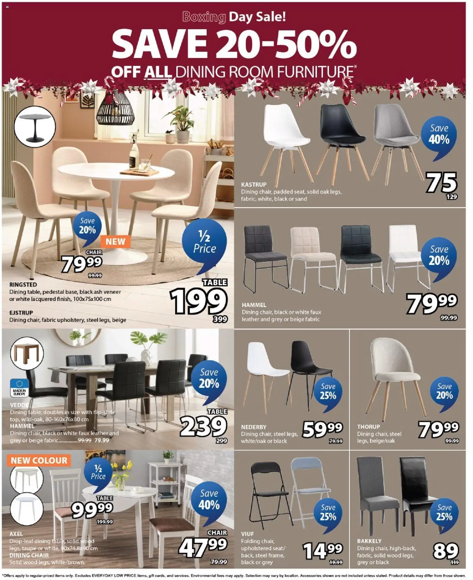 JYSK flyer valid from 18.12.2025 | Page: 7 | Products: Table, Chair