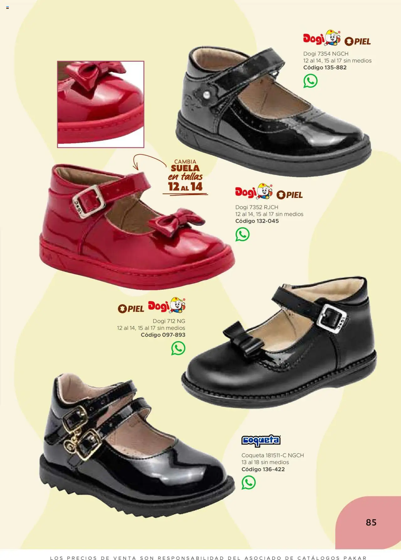 Nuevas ofertas de SC Pakar válidas en toda la República Mexicana desde el 24.07.2025. ¡Encuentra las mejores ofertas en SC Pakar - Catálogo Nina otoño / invierno! | Página: 85