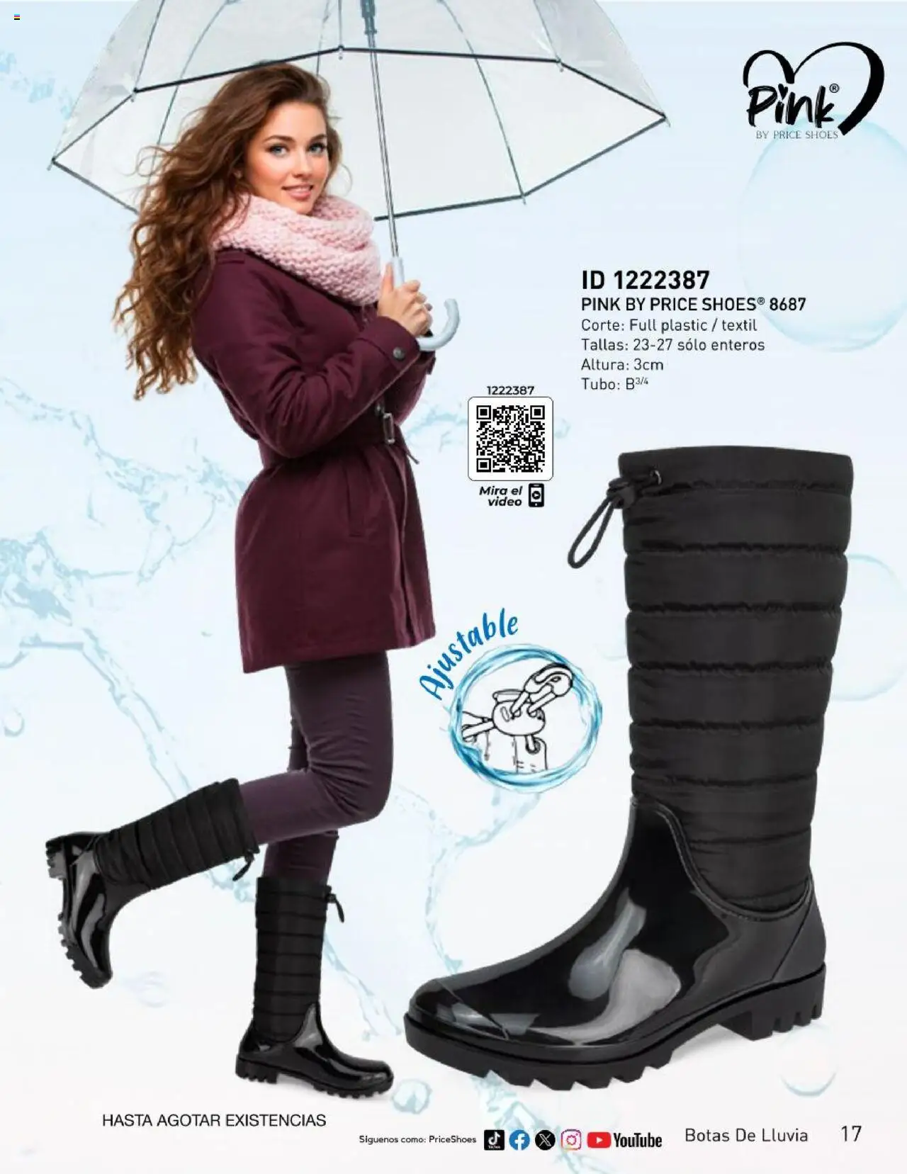 Nuevas ofertas de Price Shoes válidas en toda la República Mexicana desde el 22.05.2025. ¡Encuentra las mejores ofertas en Price Shoes -  Catálogo Botas De Lluvia 2025 ! | Página: 17 | Productos: Botas, Video