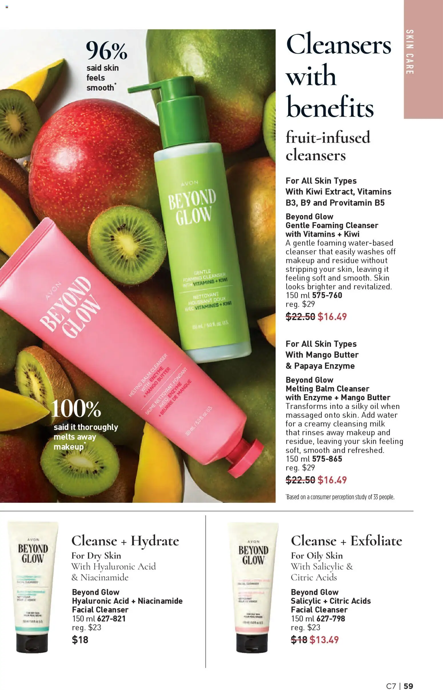 Avon flyer valid from 26.03.2026 | Page: 59 | Products: Kiwi, Milk, Butter, Oil
