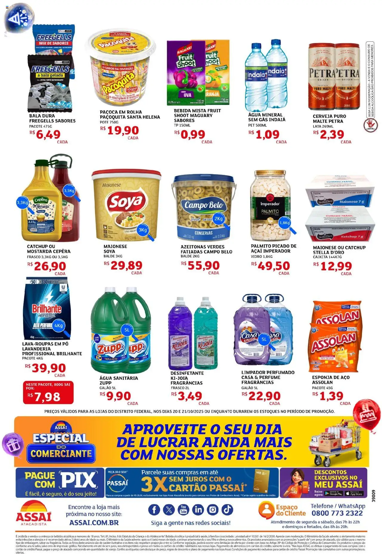 Assaí Atacadista Folheto - válido de 20.10.2025 | Página: 2 | Produtos: Perfume, Pó, Ketchup, Bebida