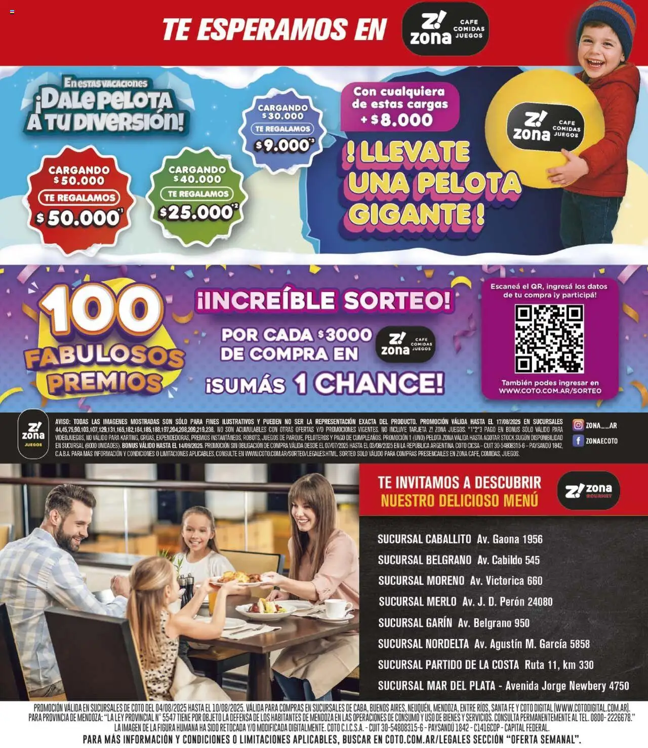 Coto ofertas │ válido desde el 04.08.2025 | Página: 21 | Productos: Pelota, Café, Té