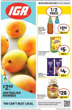 Preview of IGA Catalogue SA - valid from 31.12.2025