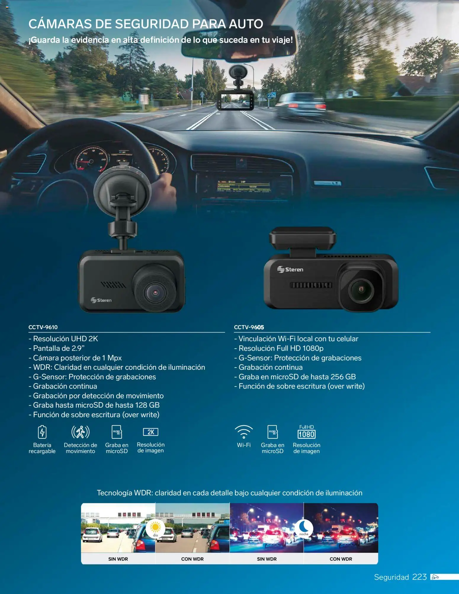 Nuevas ofertas de Steren válidas en toda la República Mexicana desde el 01.01.2026. ¡Encuentra las mejores ofertas en Steren catálogo! | Página: 235 | Productos: Cámara, Batería, Sobre