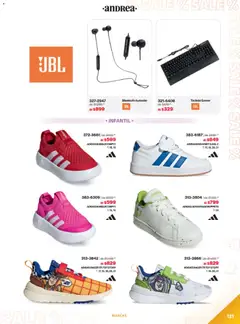 Vista previa de Andrea catálogo Outlet, nuevo folleto de la tienda, válido en México a partir del 21.12.2025 | Página: 131 | Productos: Teclado