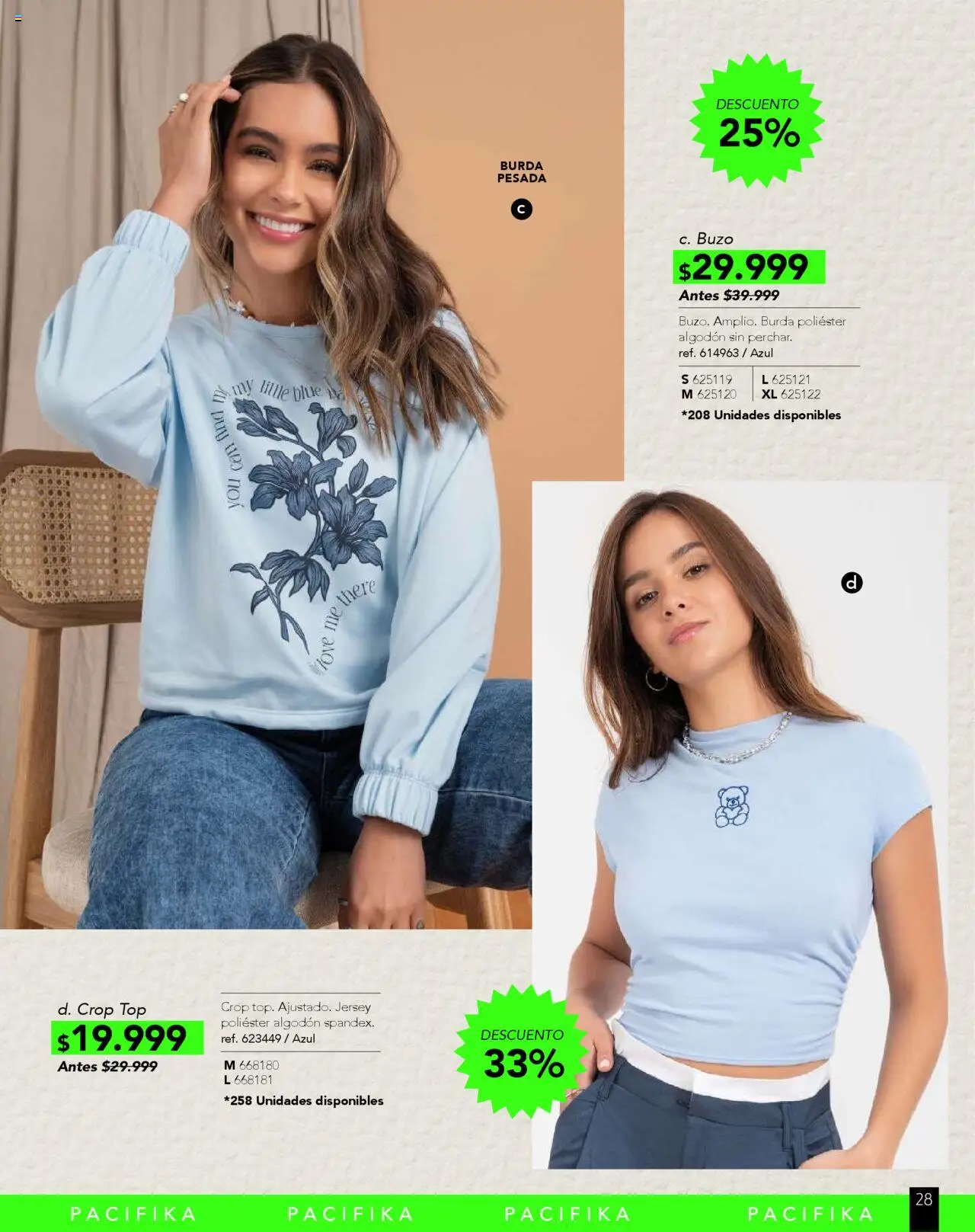 Pacifika revista - valida desde el 10.09.2025 | Página: 223 | Productos: Algodón, Buzo, Top